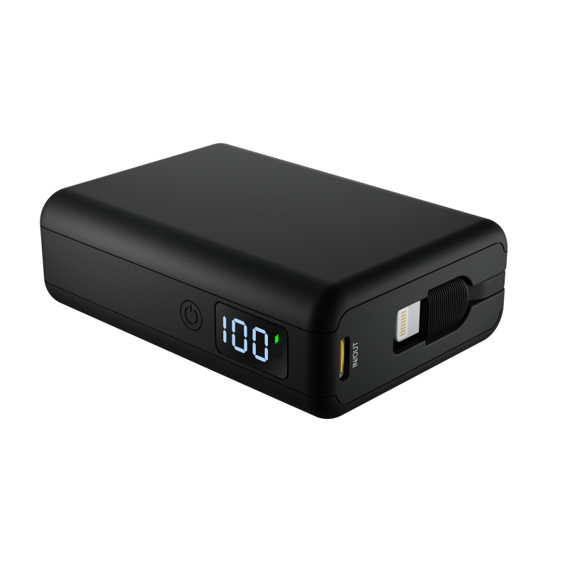 Wholesale Mini PD45W 10000mAh power bank built-in L cable...