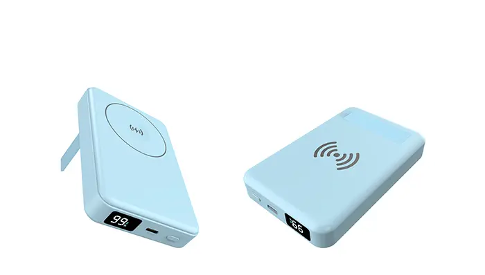 Powerbank With double-side wireless.